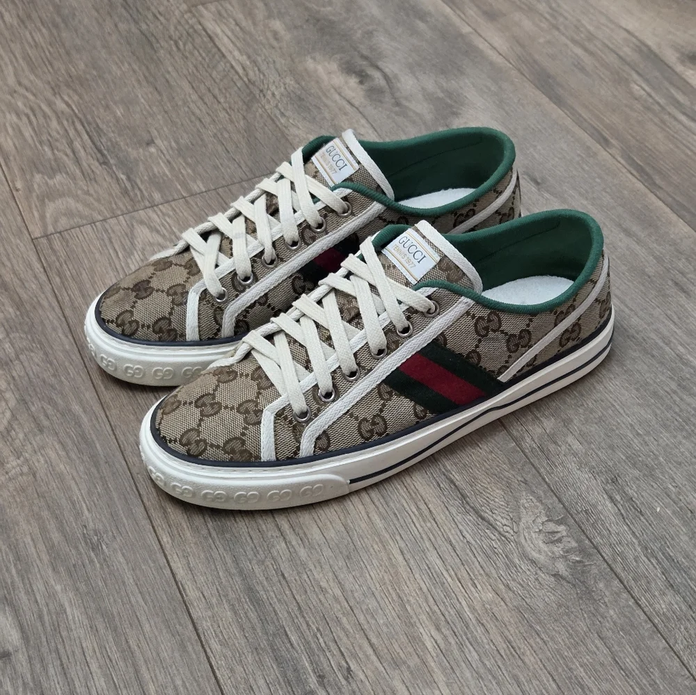 Gucci 1977 Low-Top Sneakers — Womens Size EU 39.5 / US 9.5 (Read Description) - Picture 2 of 15